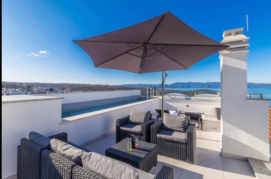 Apartments Solis Lacus Penthouse Njivice Εξωτερικό φωτογραφία