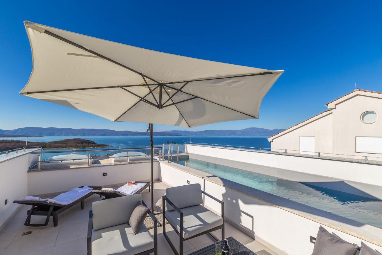 Apartments Solis Lacus Penthouse Njivice Εξωτερικό φωτογραφία
